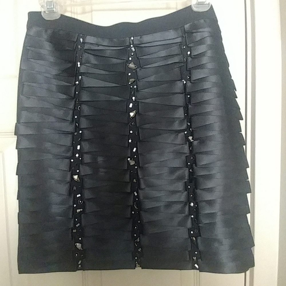 Black embellished skirt. New.Homaira